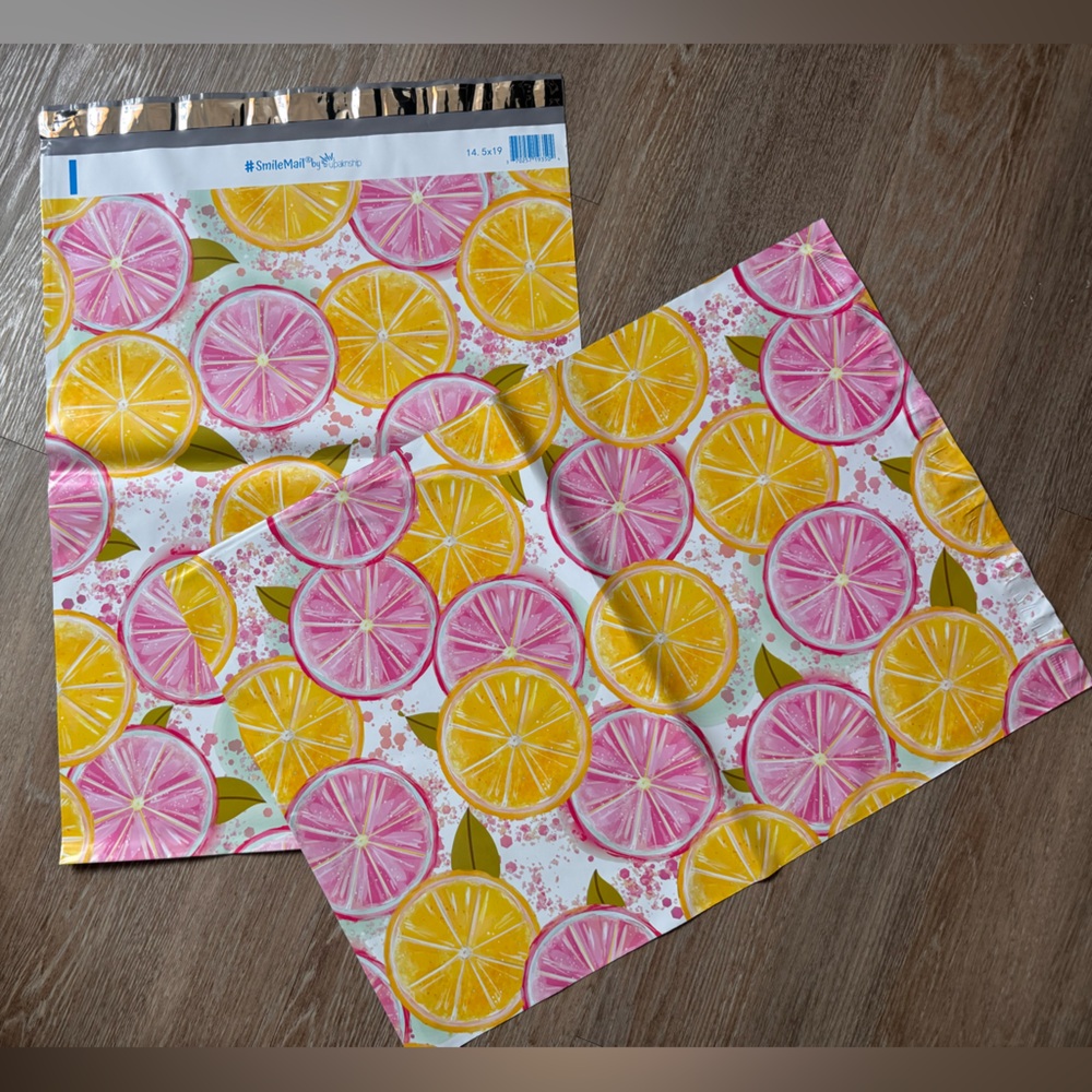 Pink Lemonade Polymailers - set of 20